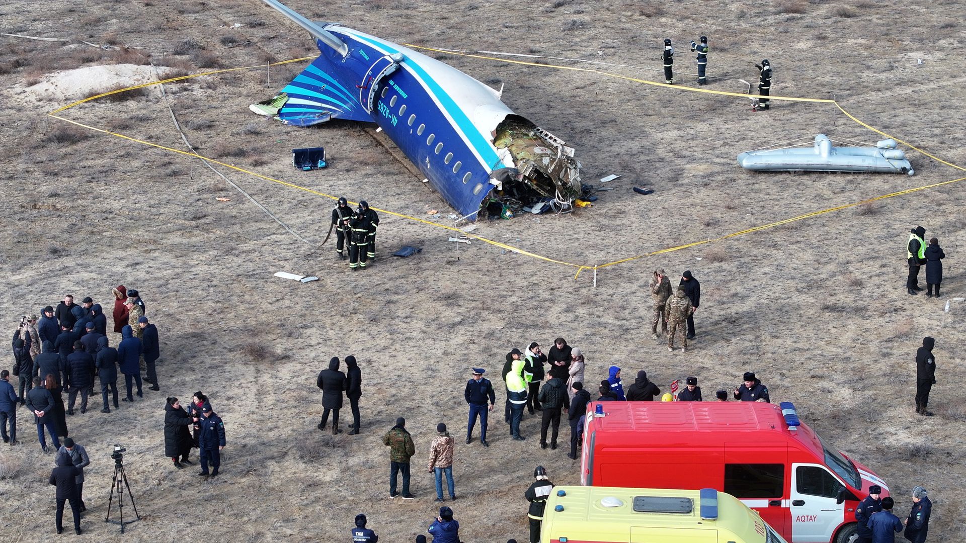 'Russian air defence system' downed Azerbaijan Airlines plane in deadly crash - Reuters