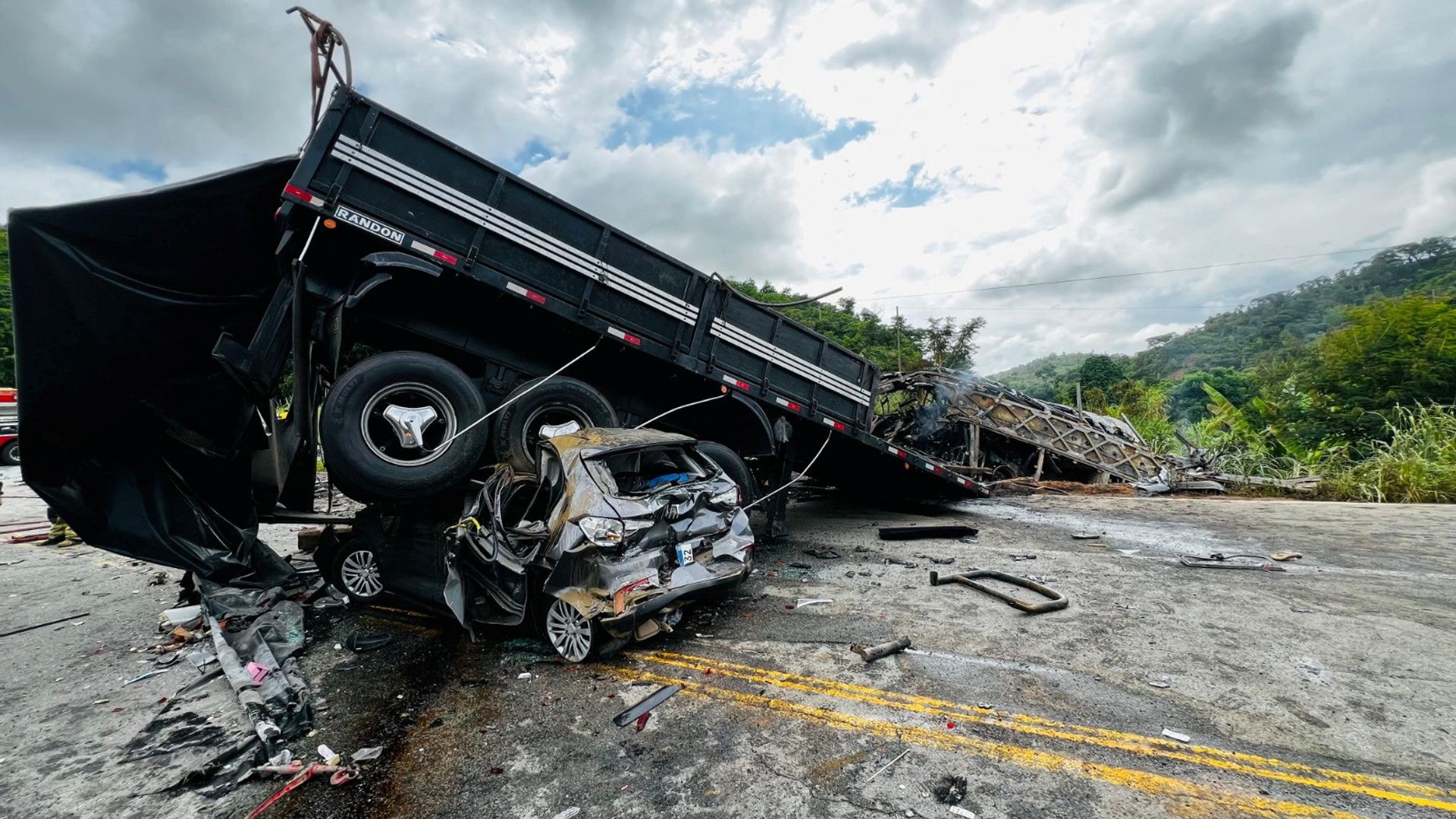 'Terrible tragedy': At least 38 killed in bus crash in Brazil