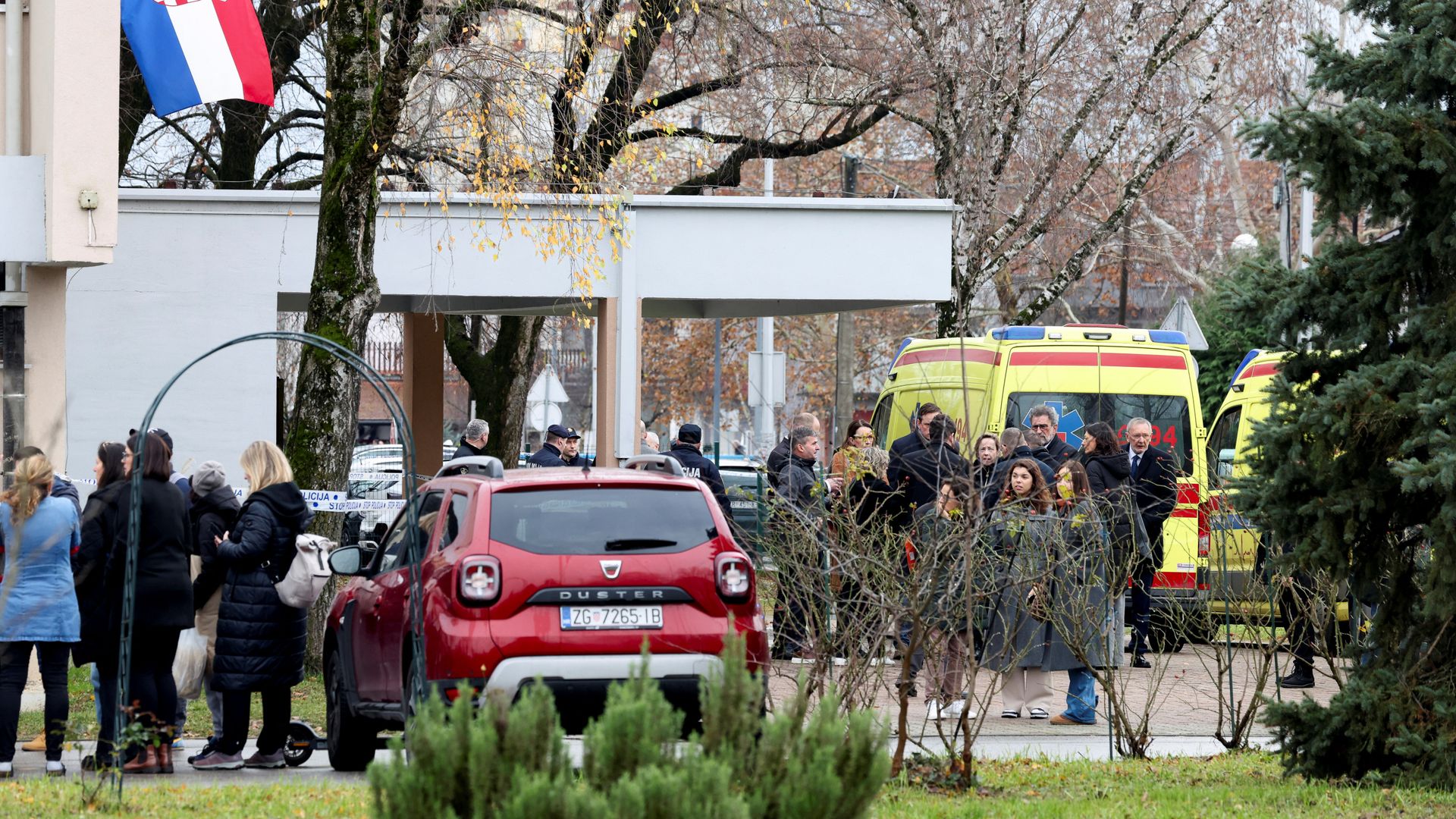 Seven-year-old girl killed and several injured in Croatia school knife attack