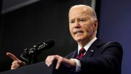 FILE PHOTO: U.S. President Joe Biden delivers remarks on the economy at the Brookings Institution in Washington, DC, U.S. December 10, 2024. REUTERS/Kevin Lamarque/File Photo

