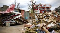 The aftermath of Cyclone Chido in Mayotte
