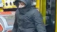 Police have released a CCTV image of a man they are wanting to identify. Pic: Metropolitan Police