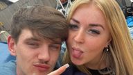 Undated family handout photo of Tyler Kerry with his girlfriend Molly (no surname given). The 20-year-old British man has died after being found injured in a hotel lift shaft while on a family holiday in Turkey. Tyler, a labourer from Basildon, Essex, was discovered on Friday morning at the bottom of the lift shaft in the hotel he was staying at in Antalya. Mr Kerry's uncle, Alex Price, said his nephew was found at 7am local time (4am GMT) and was pronounced dead at the scene. Issue date: Sunday