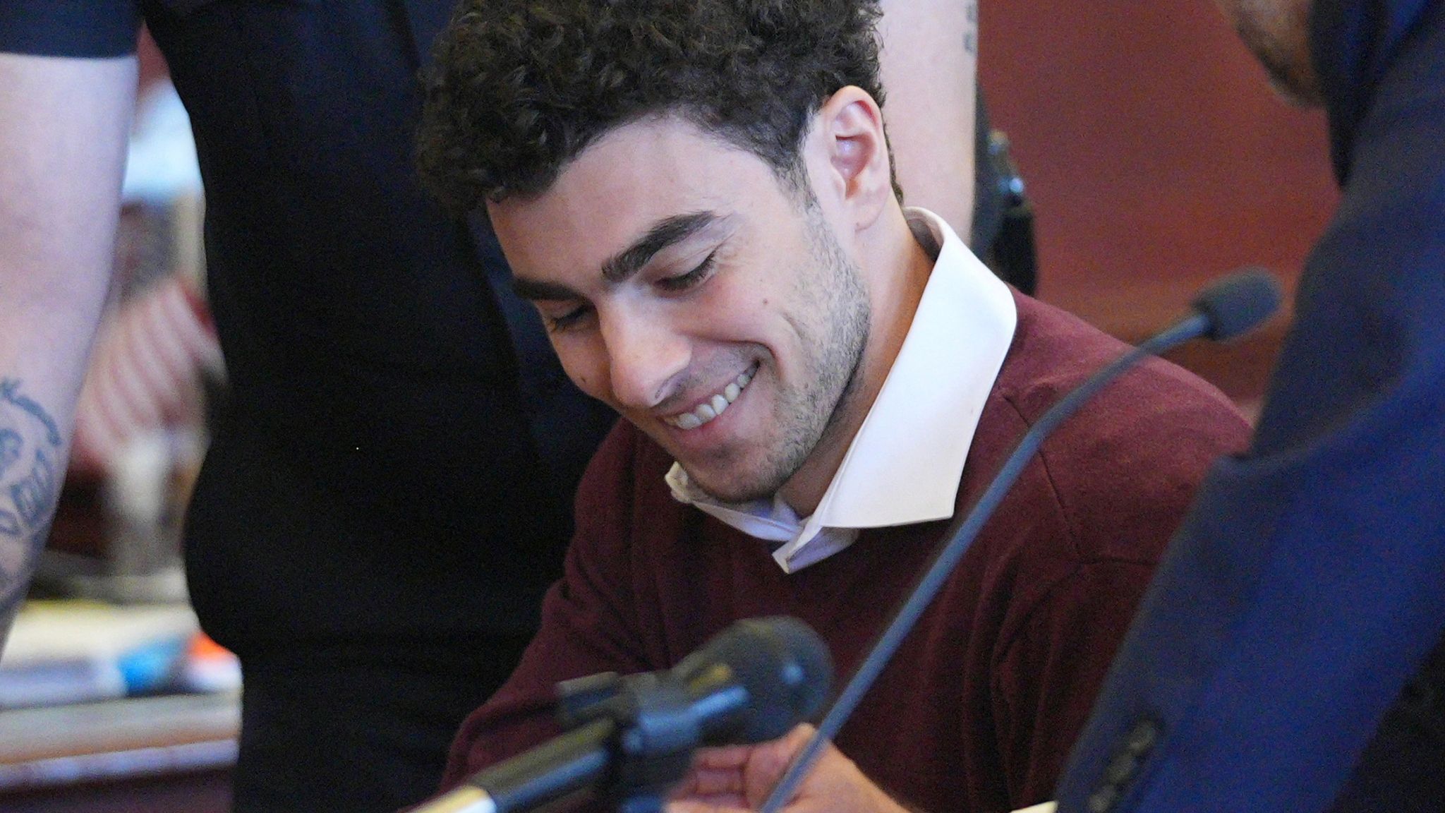 Luigi Mangione pleads not guilty to murder and terror charges over