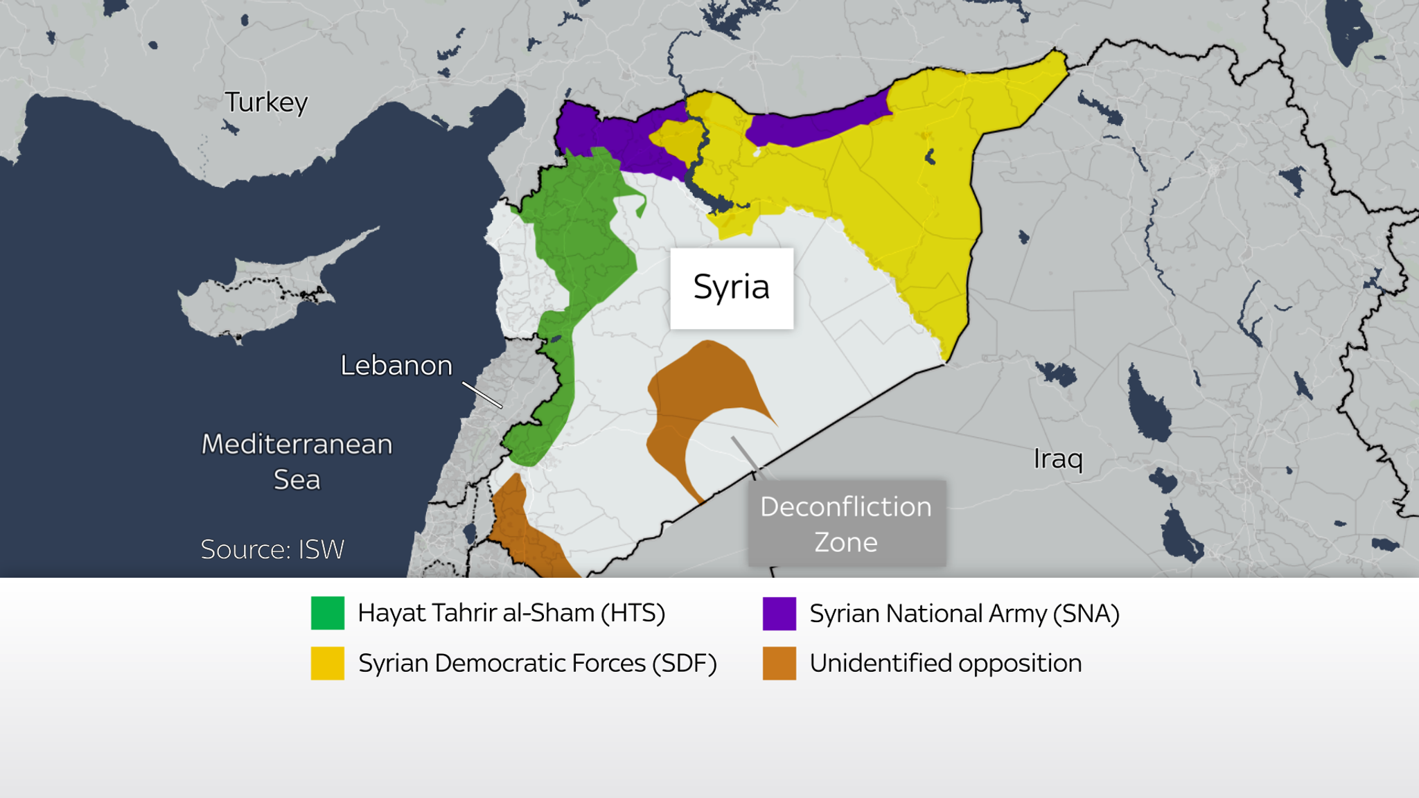 Who are the different rebel groups in Syria – and what territory do ...