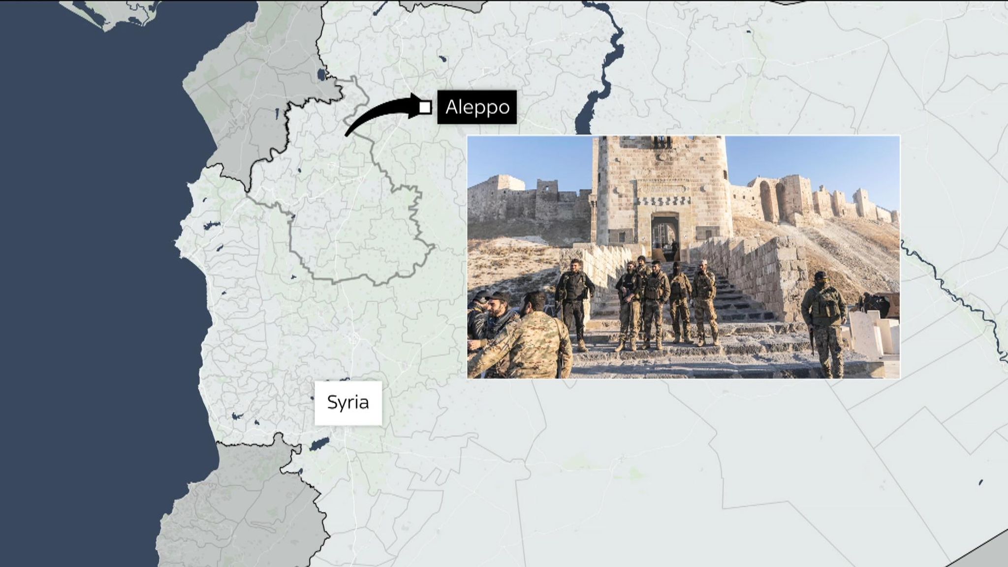 How the rebel assault unfolded in Syria - from Idlib to Damascus ...