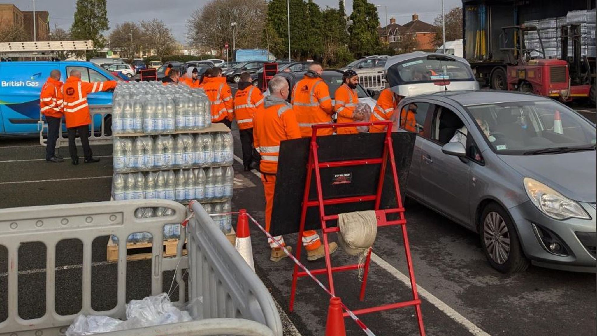 Tens of thousands of homes could be without water until weekend, says