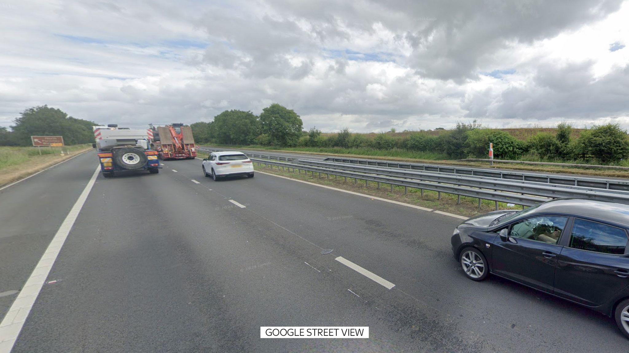 Man arrested after woman in her 80s killed in Christmas Day motorway ...