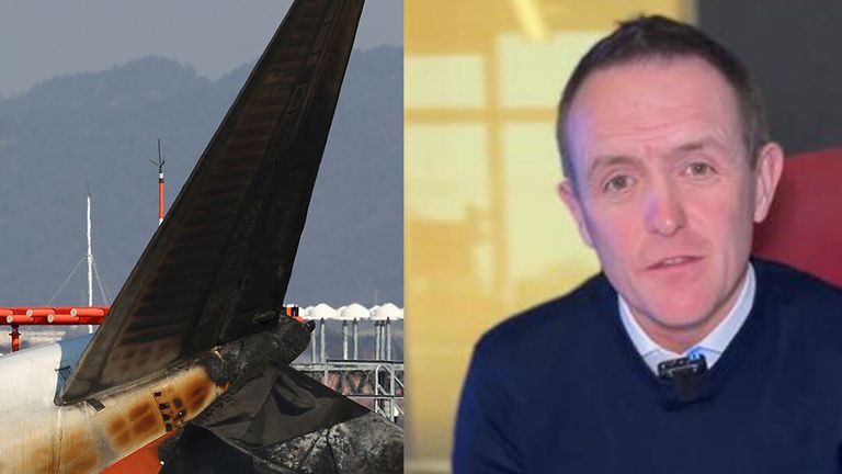 Sky&#39;s Tom Parmenter explains what happened to the Jeju Air plane