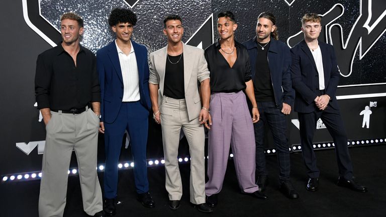 as1one arrives at the MTV Video Music Awards on Wednesday, Sept. 11, 2024, at UBS Arena in Elmont, N.Y. (Photo by Evan Agostini/Invision/AP)