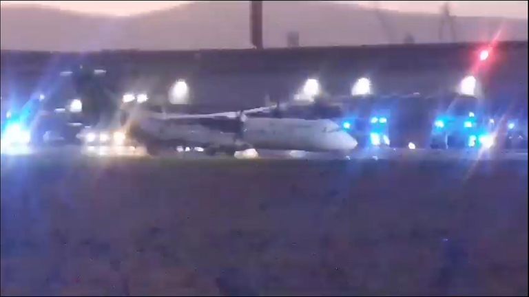 Plane Emergency Shuts Belfast City Airport Amid Strong Winds