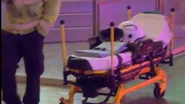 Two people have been taken to hospital after a fairground ride "failed and crashed" in Birmingham.