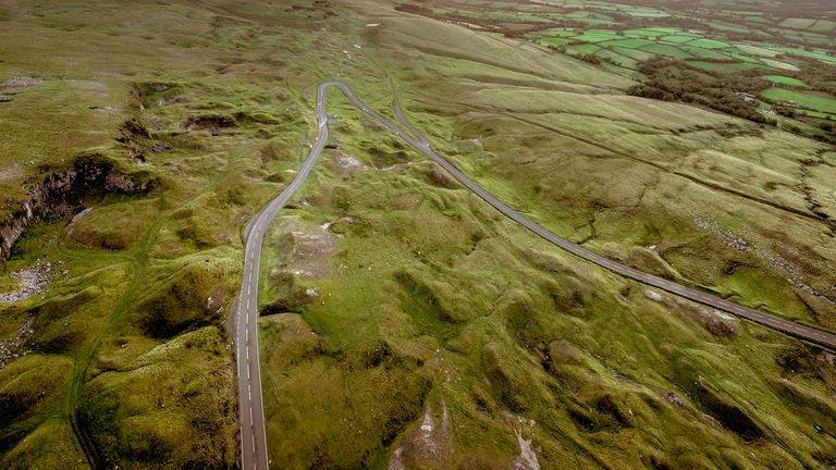 The Black Mountain Pass in Carmarthenshire. Pic: iStock