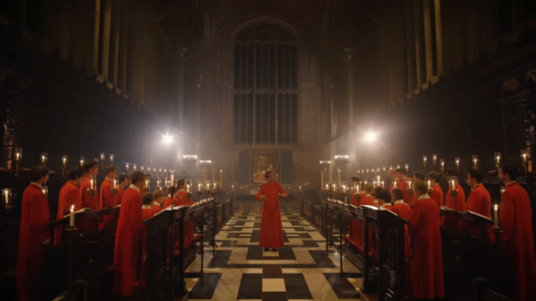 The choir of King’s College Chapel. Pic: King’s College Recordings