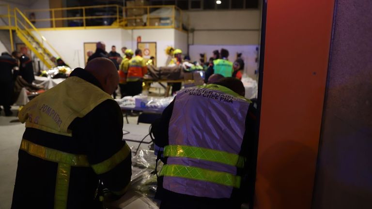 Images of fatal coach crash on N320, near Porté-Puymorens in south France. Credit: Anthony Cirera/@SDIS66/X
Cleared for use by: Andrew Connell Deputy Foreign News Editor.