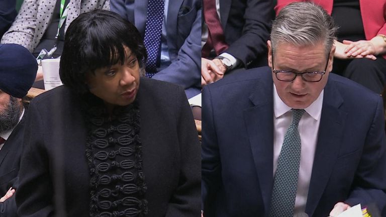 MP DIane Abbott told Keir Starmer: ‘I understand the issue about the cost, but does the prime minister really understand how let down Waspi women feel today?’

