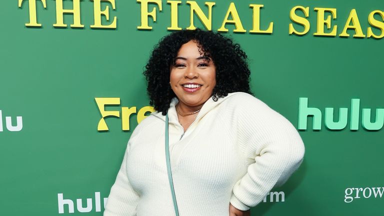 Dominique Brown at the Grown-ish series finale party in LA in May. Pic: Chad Salvador/Shutterstock