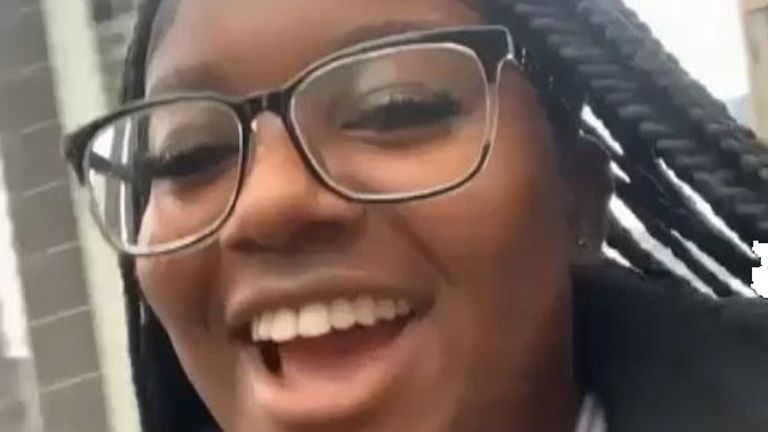 Elianne Andam posted a Snapchat video moments before being stabbed by Hassan Sentamu. Met Police