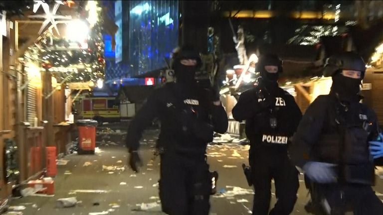 In de stad Maagdenburg is minstens één persoon gedood en tientallen anderen gewond geraakt