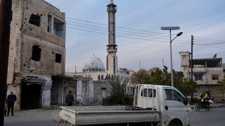 Pics for Stuart Ramsay eyewitness story on Homs, Syria.
