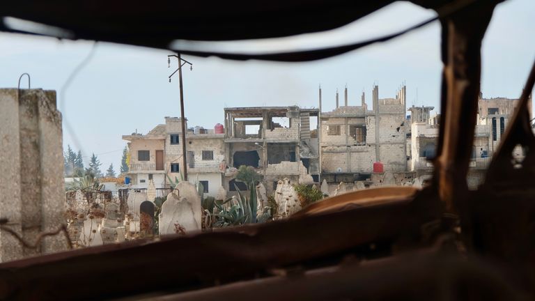 Pics for Stuart Ramsay eyewitness story on Homs, Syria.
