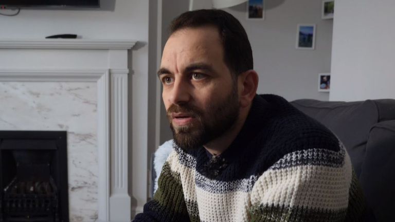 Hussam Kassas fears for his family's future 