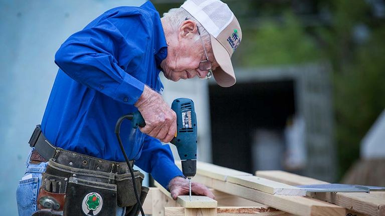 The former president used to volunteer with Habitat for Humanity to build, renovate and repair homes.
Pic: Habitat for Humanity