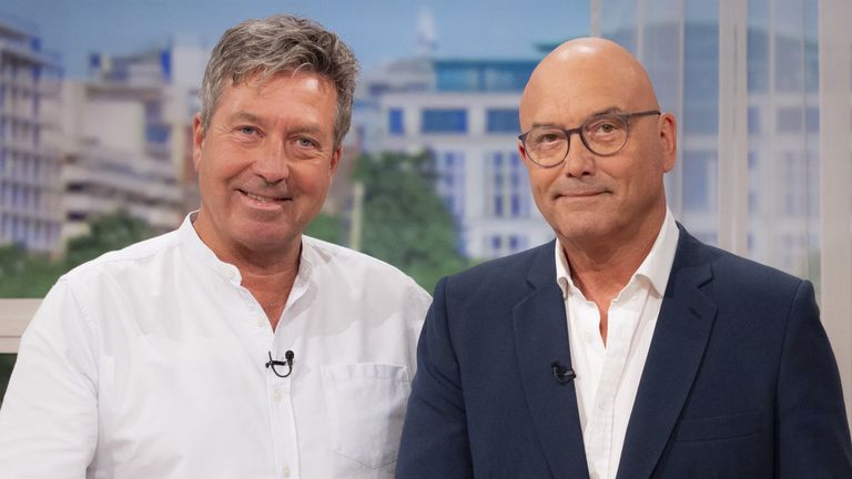 Pic: Ken McKay/ITV/Shutterstock

John Torode, Greg Wallace
'This Morning' TV show, London, UK - 29 Aug 2023