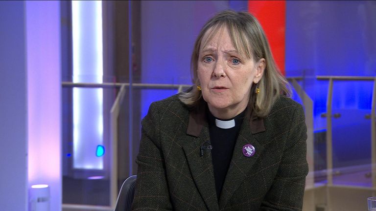 Reverend Martine Oborne, chair of Watch (Women and the Church)