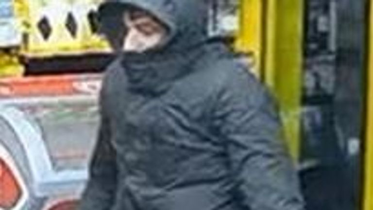 Police have released a CCTV image of a man they want to identify. Pic: Metropolitan Police