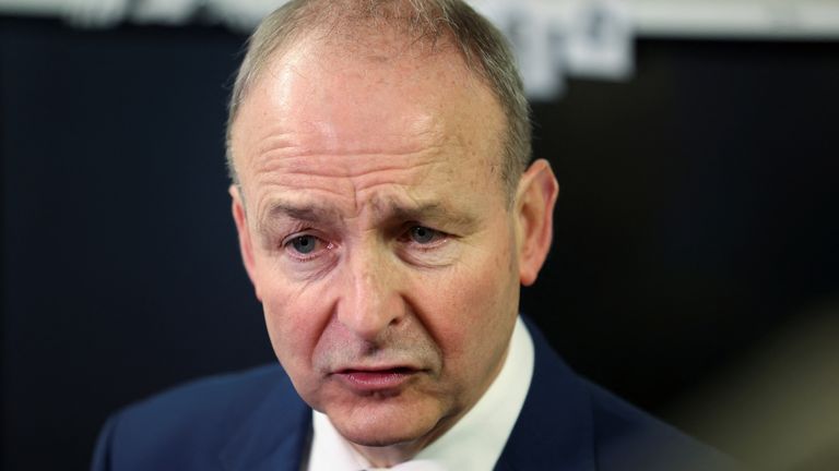 Micheal Martin. Pic: Reuters