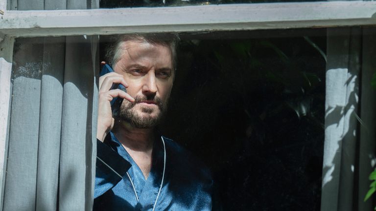 Richard Armitage as Stagger in Missing You. Pic: Netflix