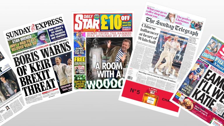 Press Preview: Sunday's front pages | News UK Video News | Sky News