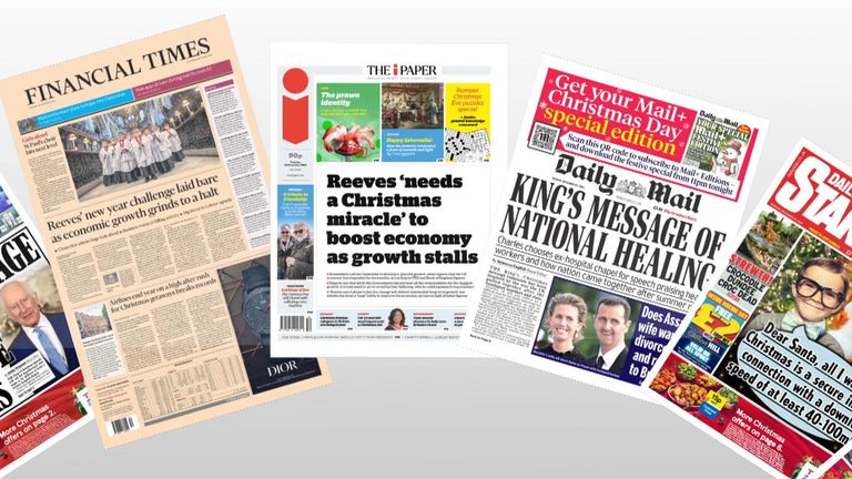 Press Preview: Tuesday's front pages | News UK Video News | Sky News