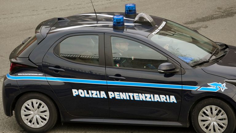 Police in Brescia. File pic: AP