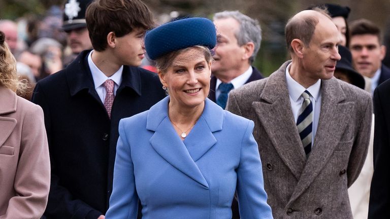 The Duke and Duchess of Edinburgh. Pic: PA