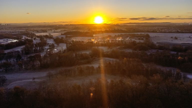 Sunny spells are also expected this Christmas. Pic: PA