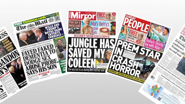 Press Preview: Sunday's papers | News UK Video News | Sky News