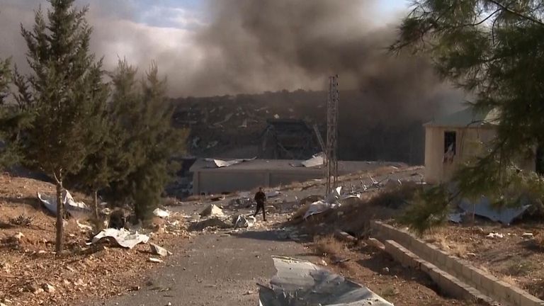 Syria: 'Israeli warplanes' target military airport in Damascus | World ...