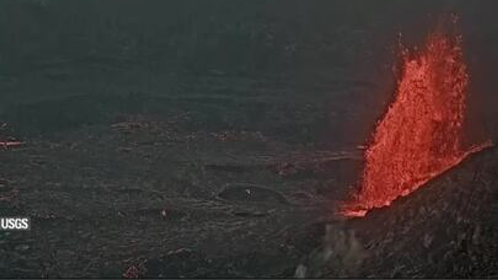 Watch: Lava fountains erupt from Hawaii volcano | World News | Sky News