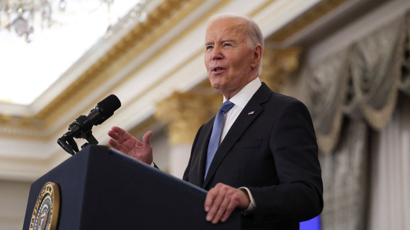 Gaza ceasefire deal is 'on the brink', says Biden in final foreign policy address