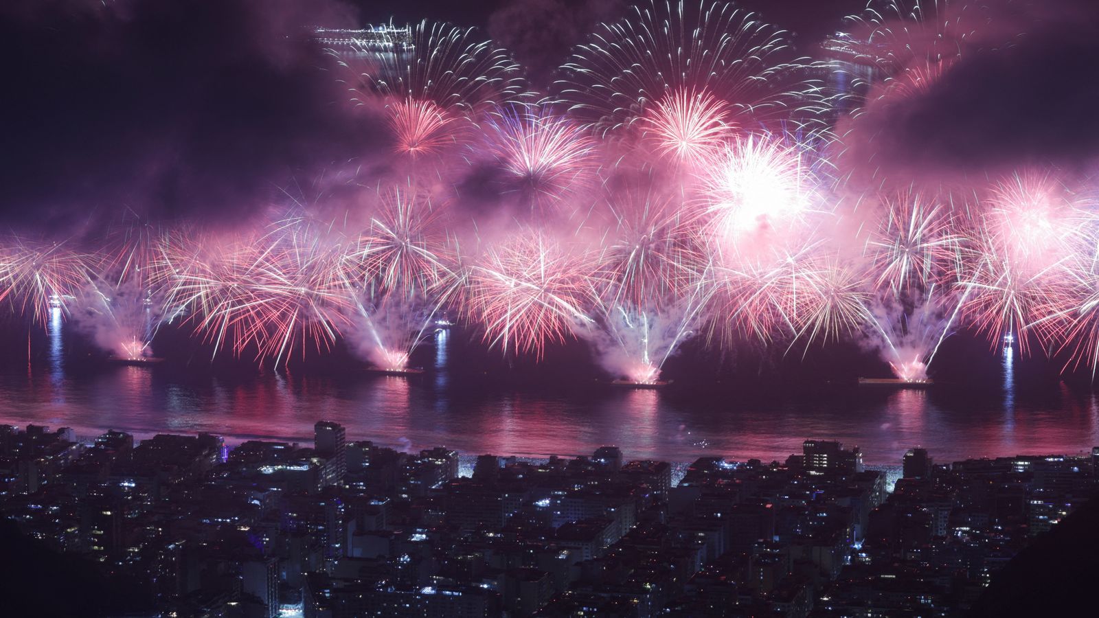 New Year latest: Fireworks and celebrations as Brazil is latest to welcome 2025