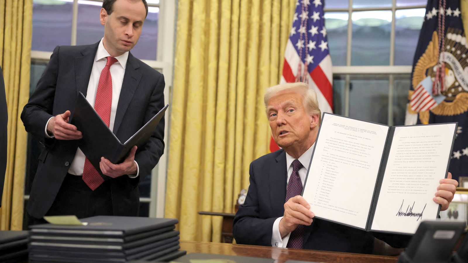 Executive orders: Donald Trump's first acts as new president