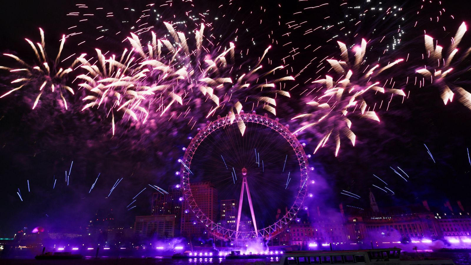 New Year latest: Fireworks and celebrations as UK welcomes 2025