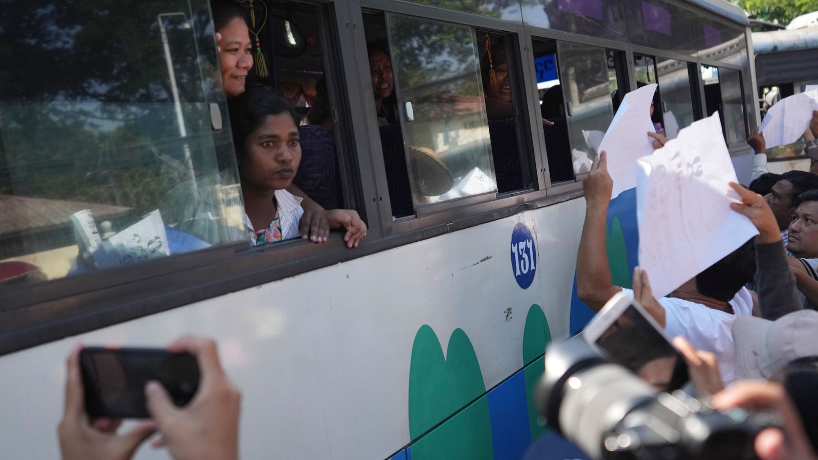 Myanmar frees more than 6,000 prisoners as country marks anniversary of independence from Britain