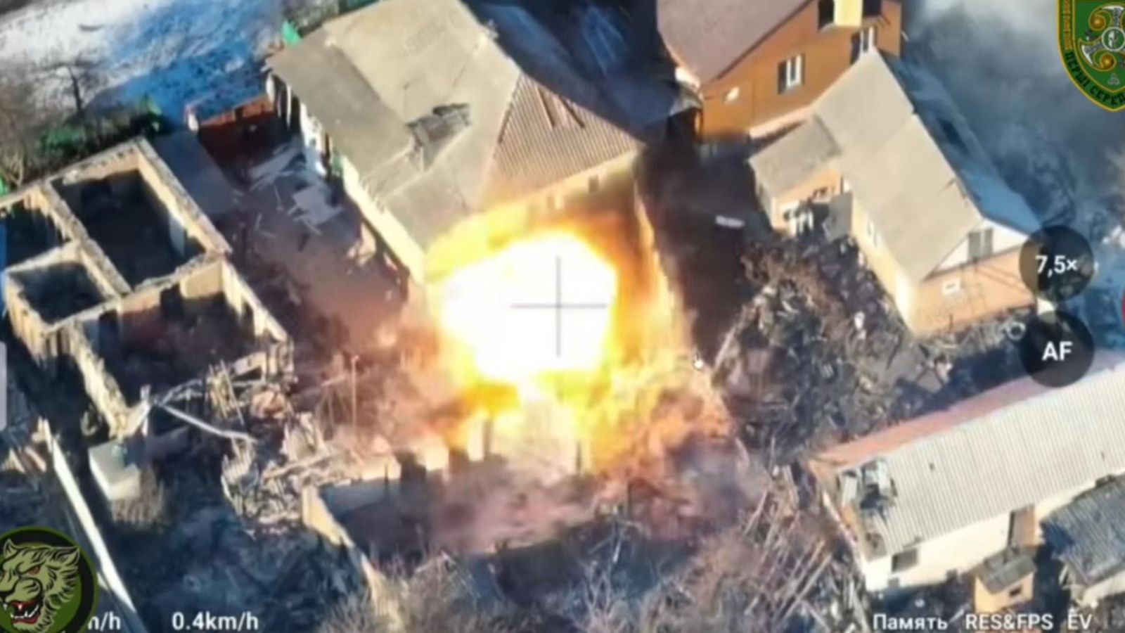Ukrainian drone targets soldiers in Russia's Kursk region | World News ...