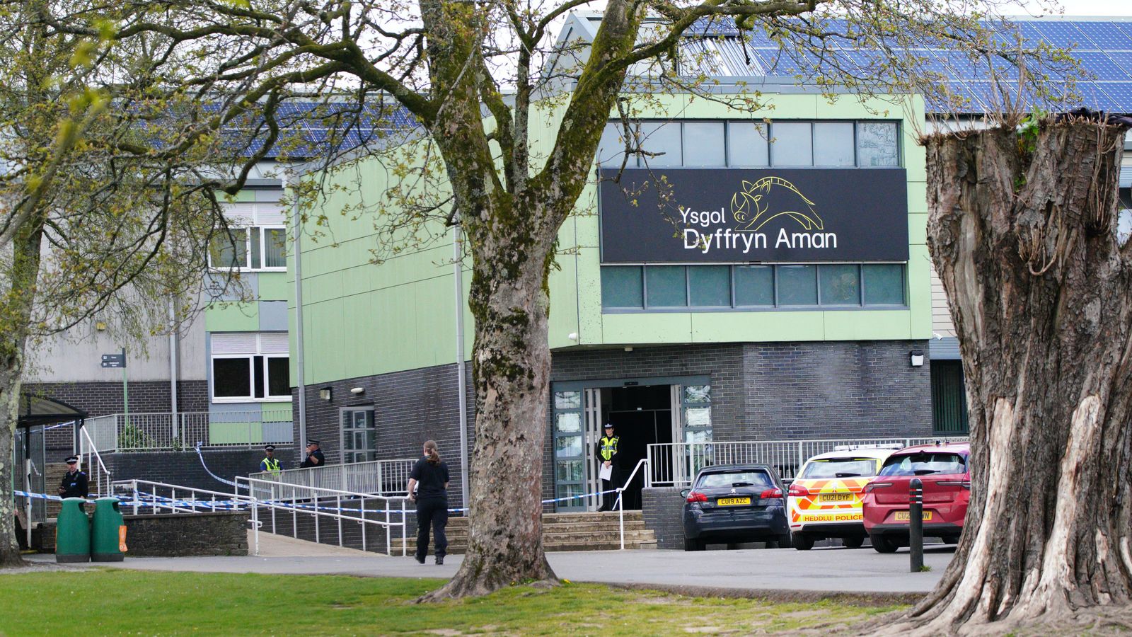Man appears in court over collapse of Ysgol Dyffryn Aman school stabbings trial