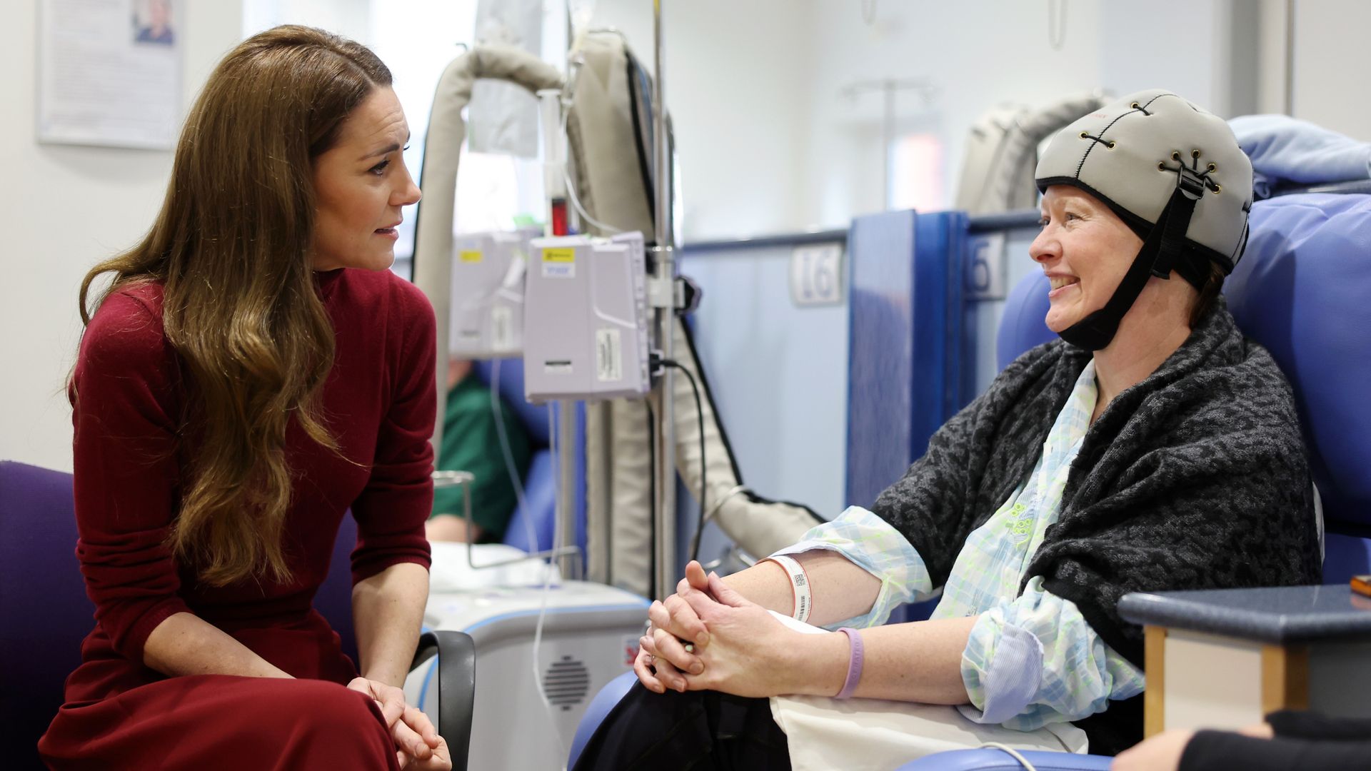 Princess of Wales visits hospital where she had cancer treatment to thank staff who cared for her