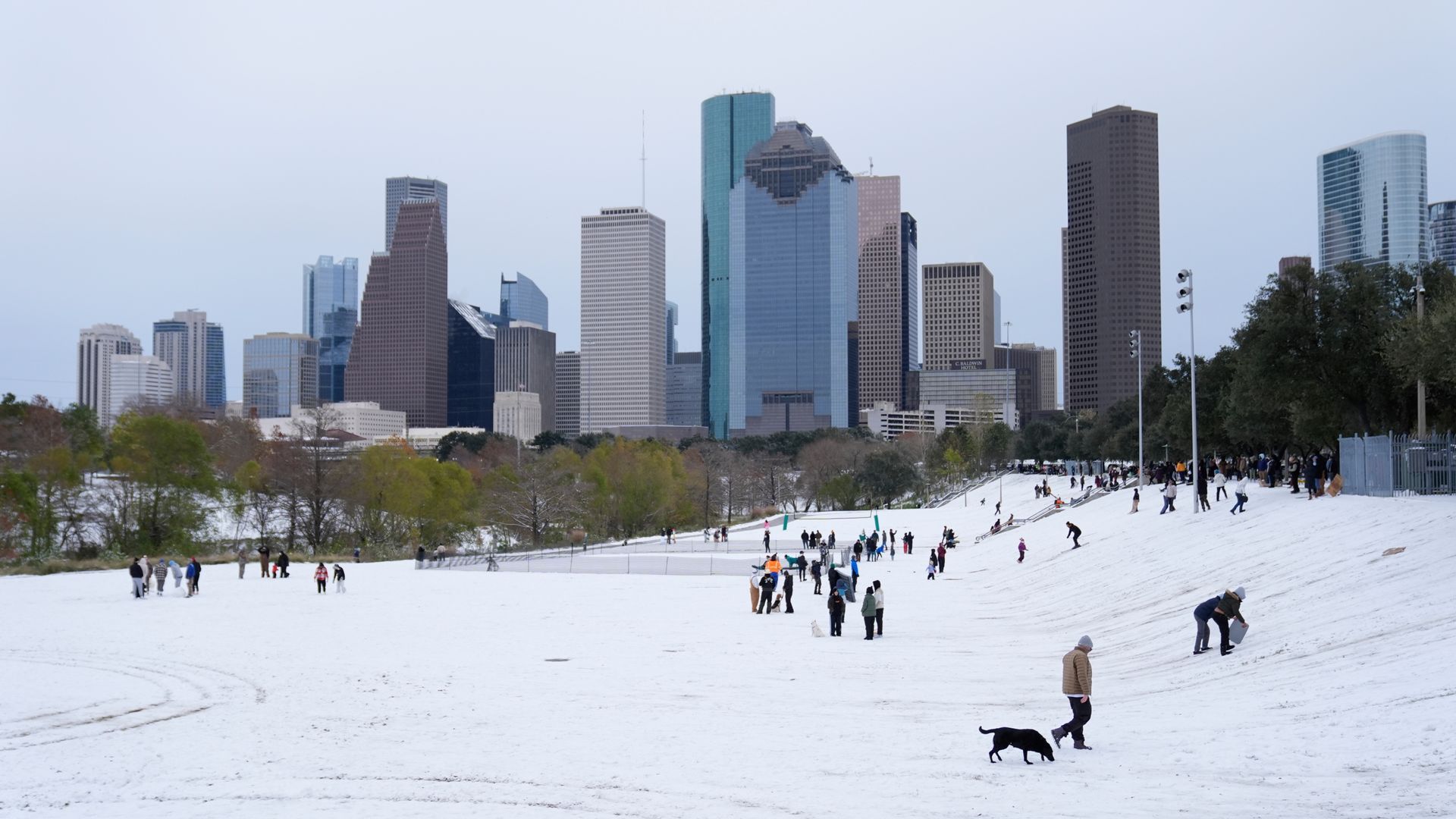 Four dead after rare winter storm brings ice and snow to US Deep South