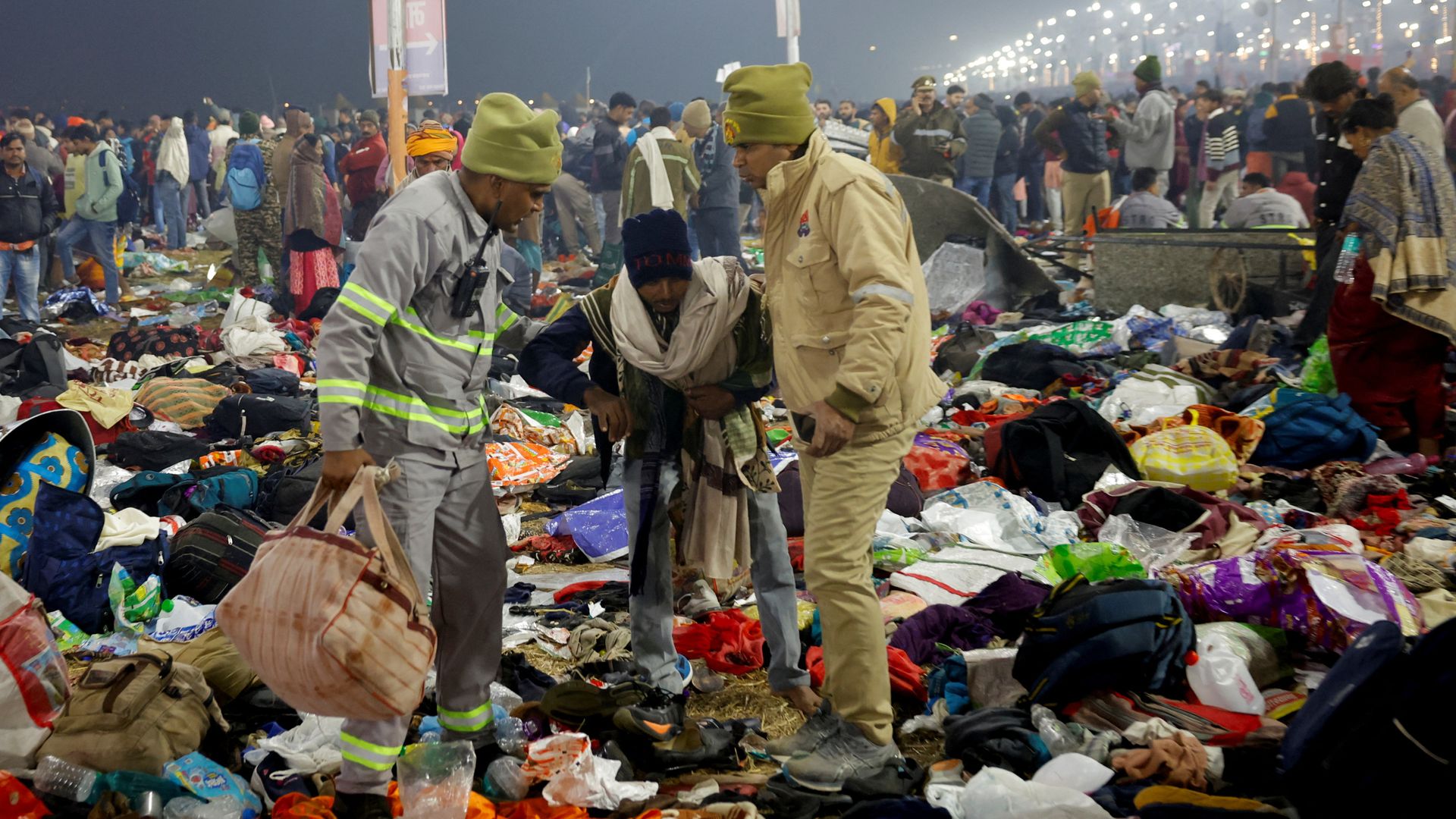 Many feared dead after stampede at Hindu festival in northern India